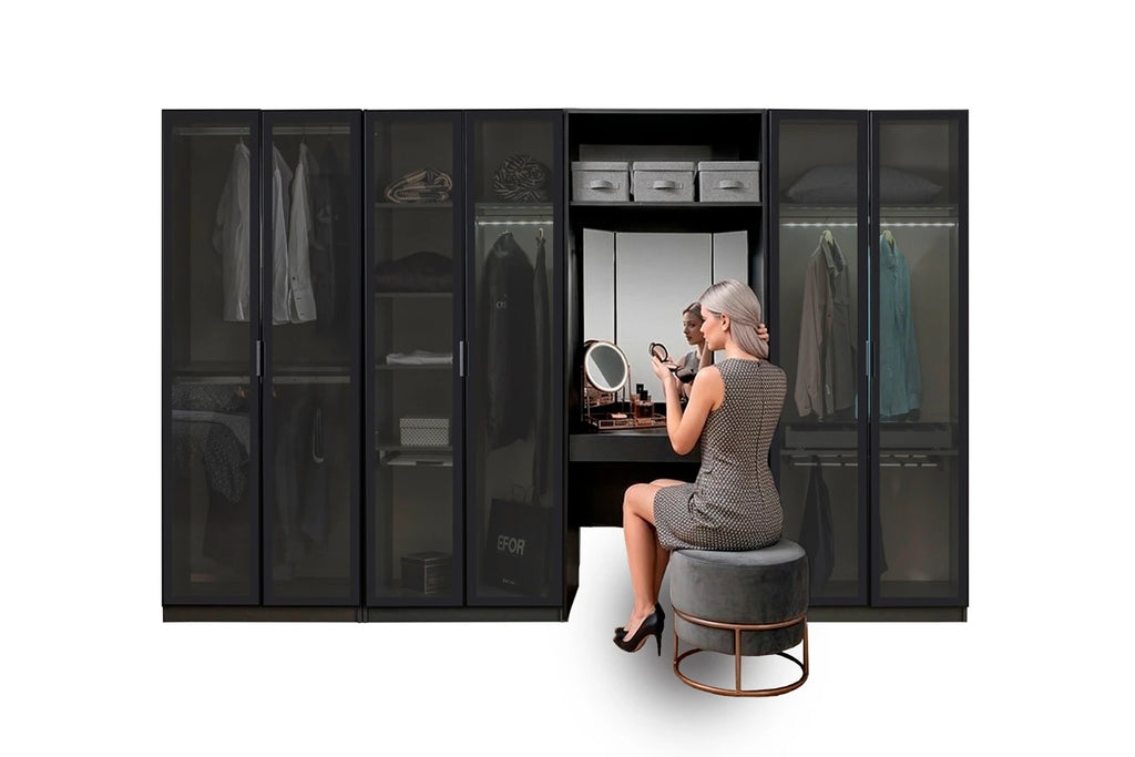 Palma Eckkleiderschrank